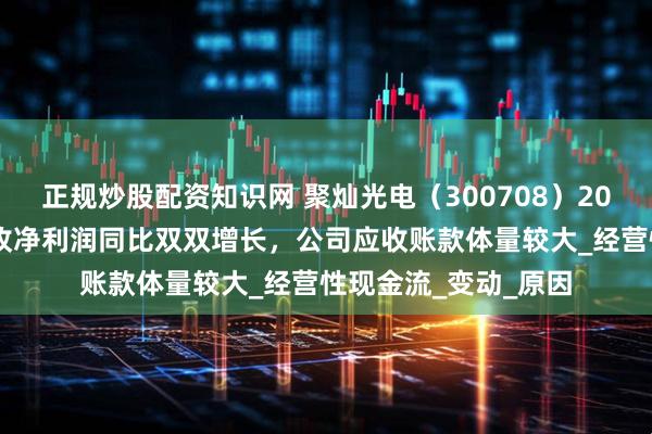 正规炒股配资知识网 聚灿光电（300708）2025年中报简析：营收净利润同比双双增长，公司应收账款体量较大_经营性现金流_变动_原因